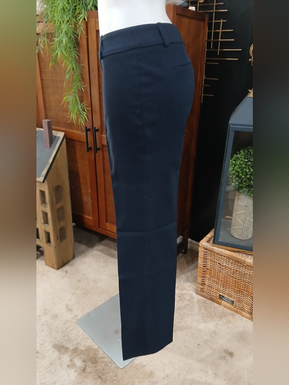 LOFT Navy Straight Leg Women's Dress Pants